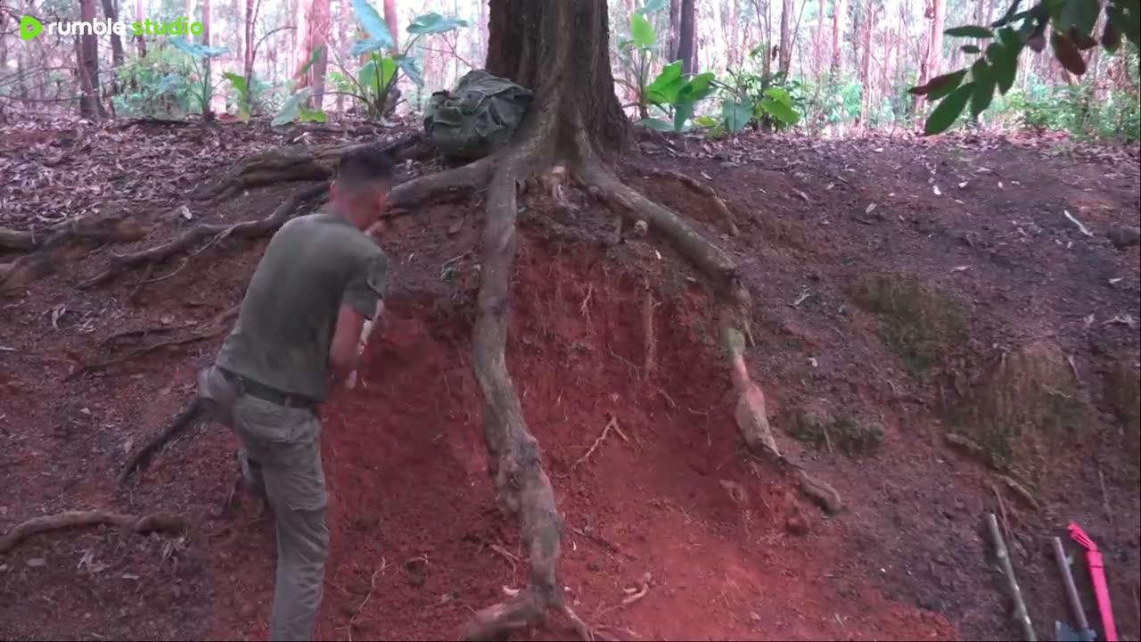 Full Video: 45 Days Building a Survival Shelter in the Dangerous Rainforest | Survival Skills