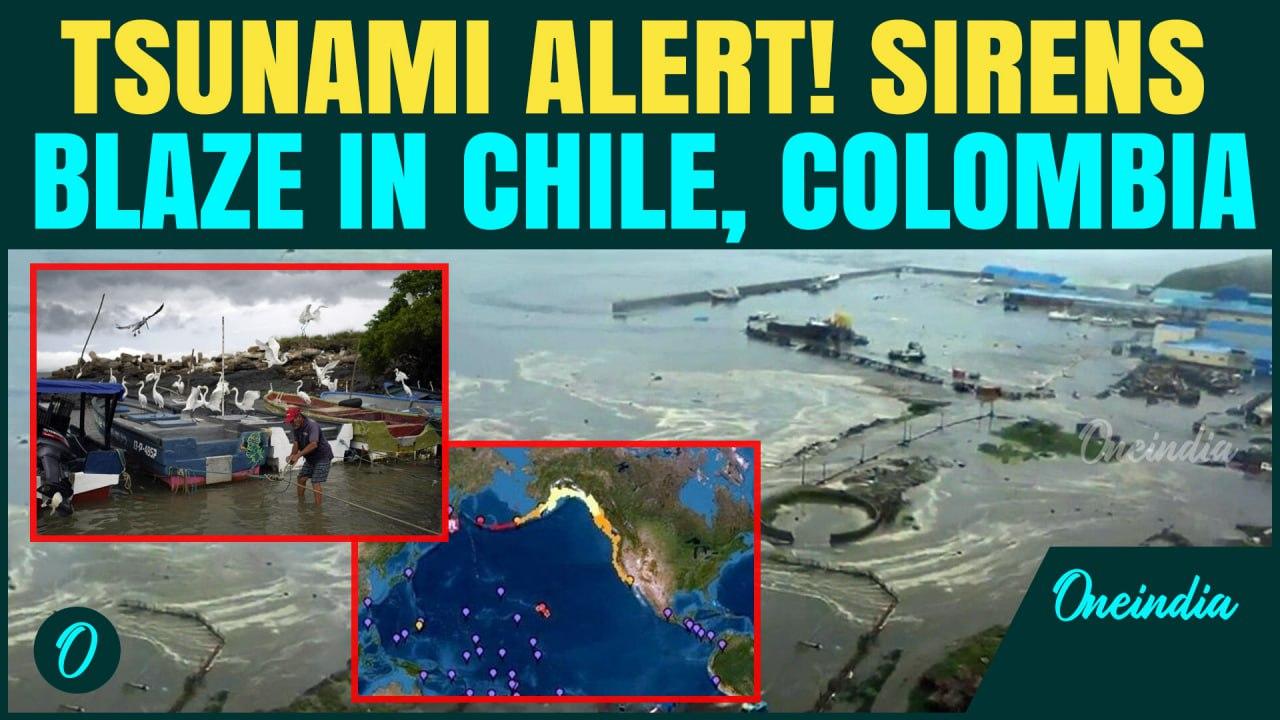 Pacific Tsunami Latest: Chile Raises Alert to HIGHEST LEVEL After M8.8 Quake; Colombia Evacuates