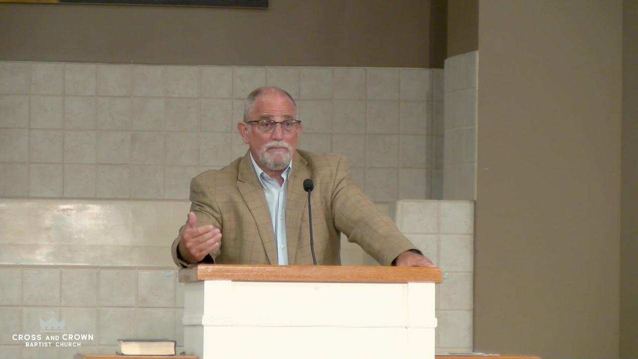 Pastor Davis- Wednesday Evening - 7/20/25