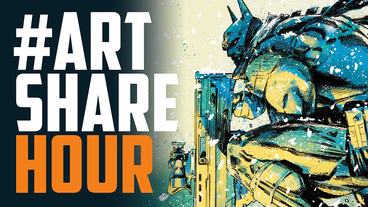 Art Share Hour Ep 74 - Drawtism, Inks, Comic Book Covers, Upcoming Campaigns