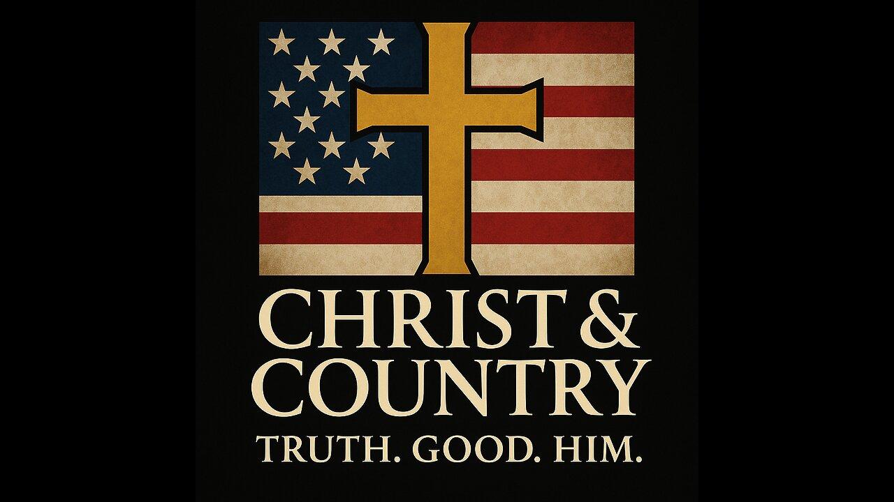 Christ & Country TEST LAUNCH, Plus Live Debate with Alex Jones and Nick Fuentes on Info Wars!