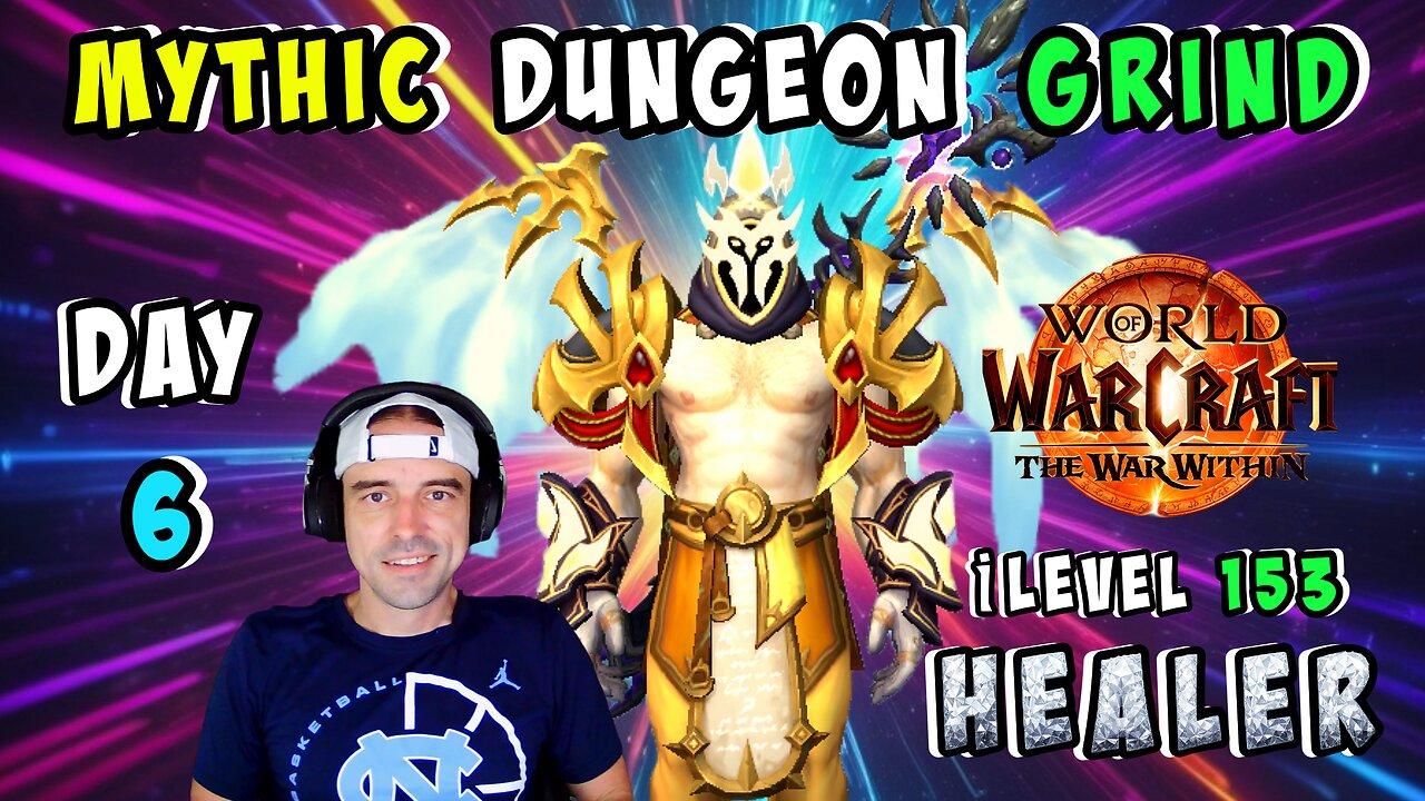 🔴LIVE - DAY 6 - WOW NOOB TAKES ON MYTHIC + DUNGEON SYSTEM - ilvl 154 - WORLD OF WARCRAFT - NEFFEX