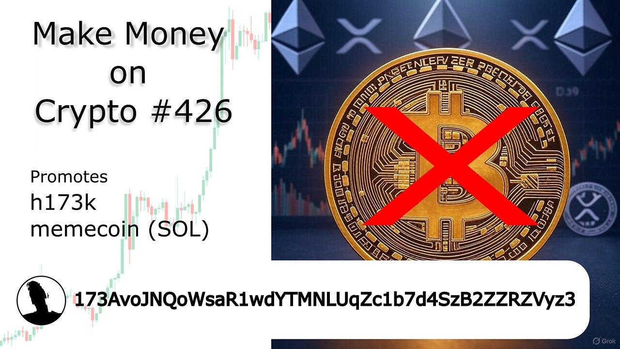 Make #money on #crypto 426! Bitcoin is Done For!!!(?) (Restream)😱🙌🤝🤑 #trading #memecoin