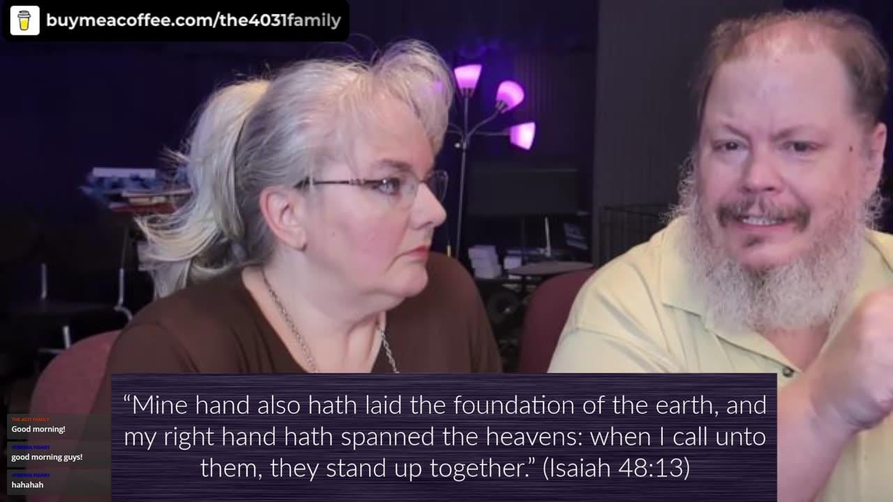 Morning Moments w/Seth & Tammy - Ep 68 - The Powerful Hand of God - Isaiah 48:13