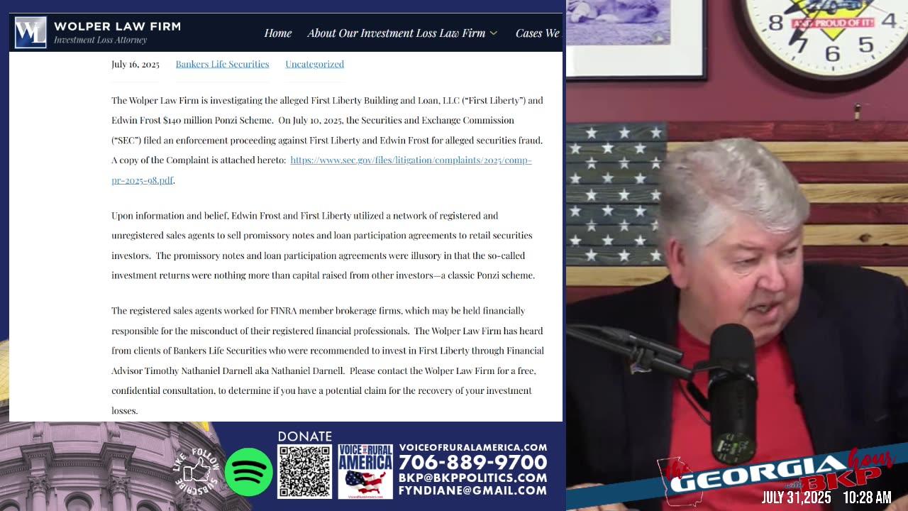 The Georgia Hour - REPLAY - July 31, 2025