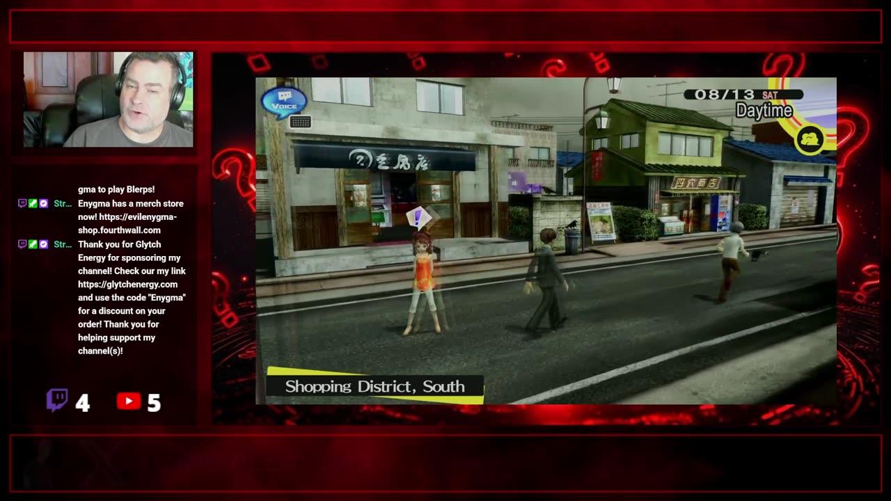 Why am I so Thirsty on Thursday?  Persona 4 Golden Stream!