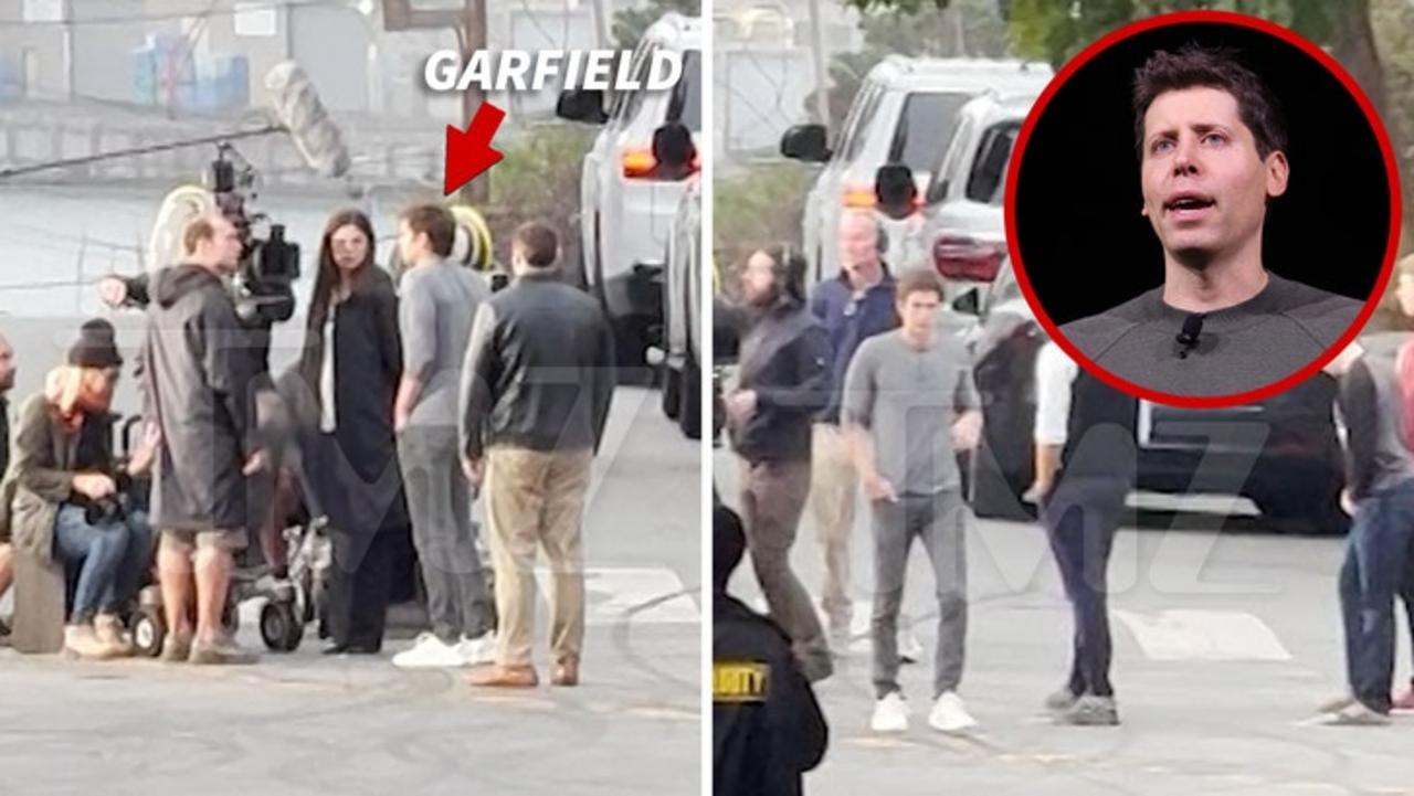 Andrew Garfield Embraces Sam Altman Role on Movie Set