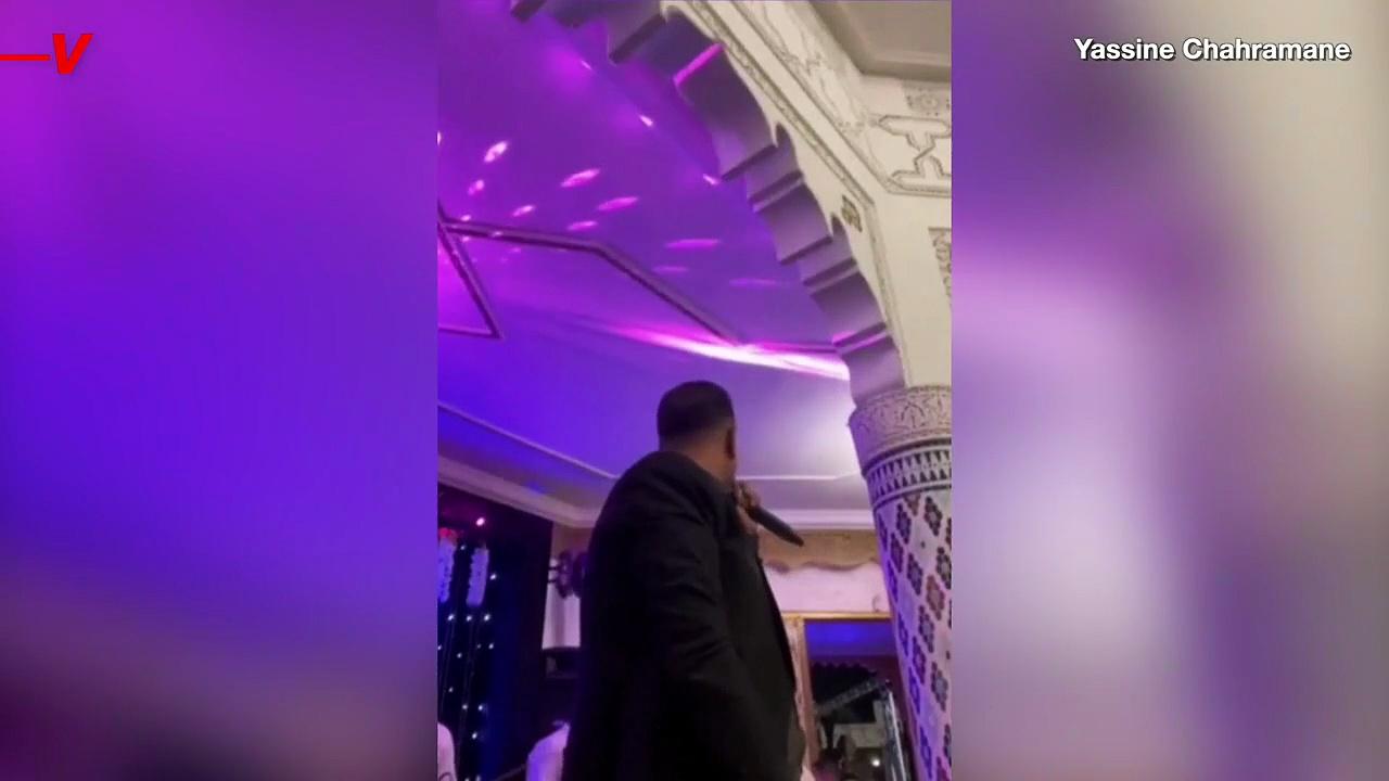 Check Out This Crazy Video of a Wedding Getting Interrupted By an Earthquake