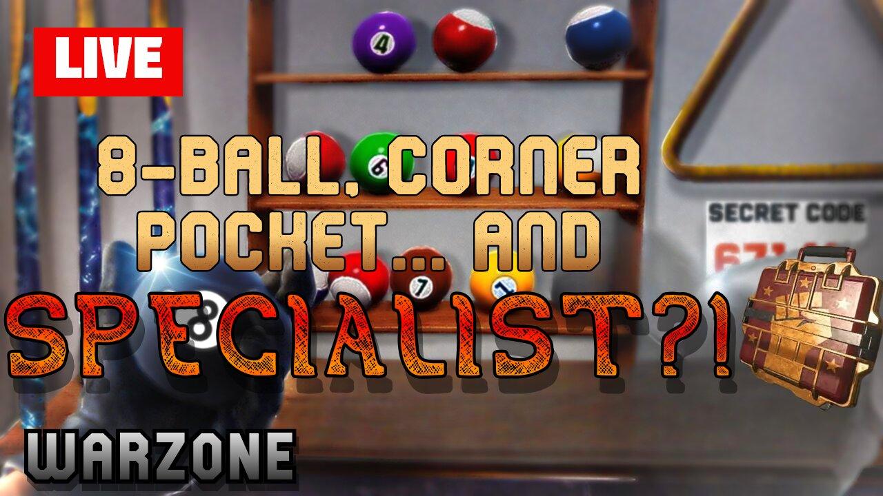 8-Ball, Corner Pocket... AND SPECIALIST?!