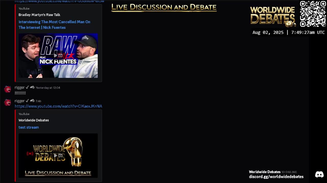 test stream