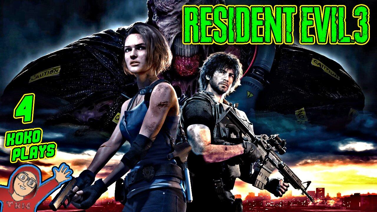Resident Evil 3 REMAKE LIVE GAMEPLAY | Part 4