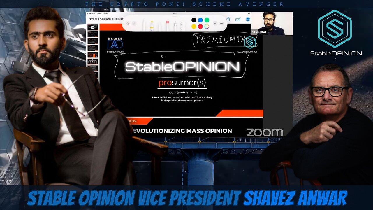 Stable Opinion Vice President ShaveZ Anwar
