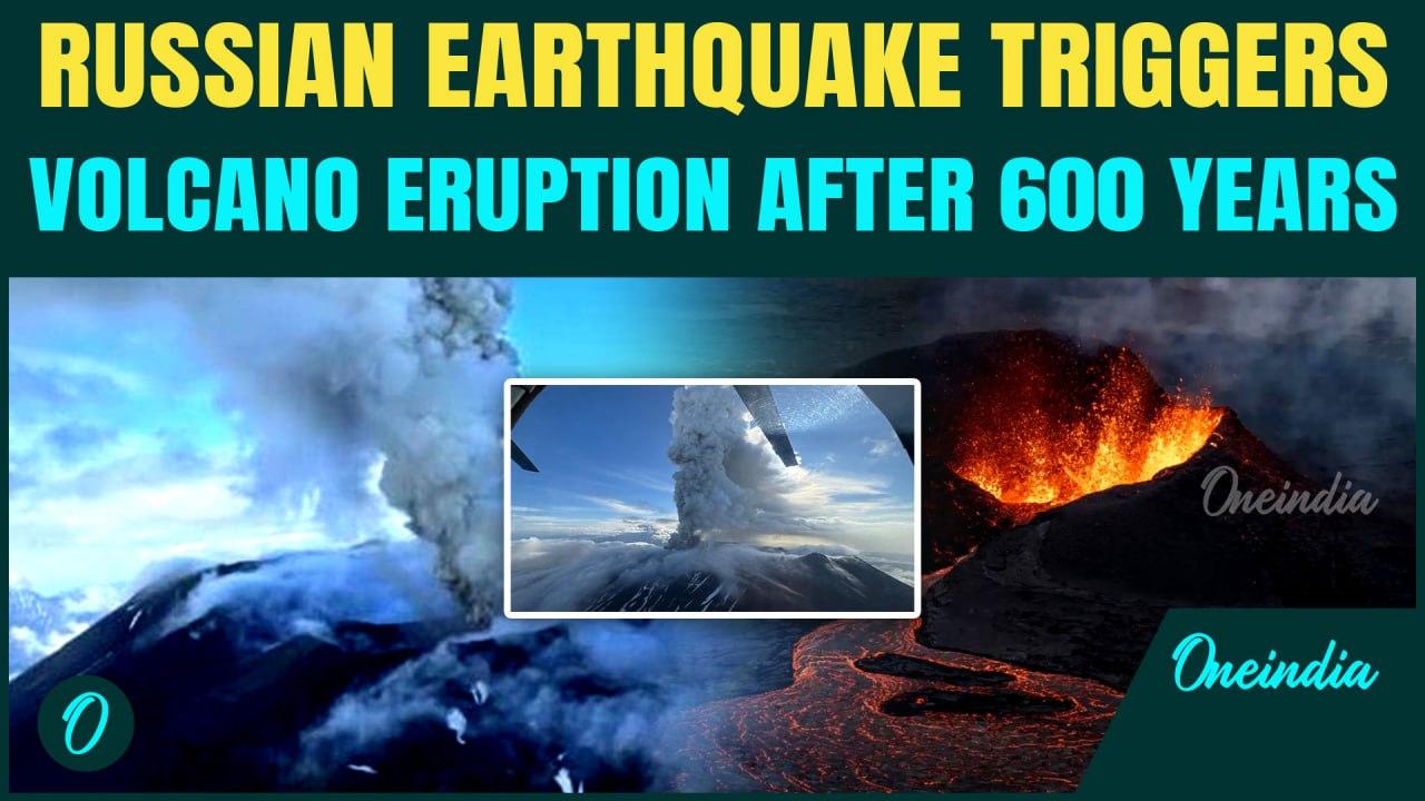 Breaking: Russian Volcano ERUPTS After 600 Years Following Massive Earthquake |Ash Hits 6,000 Meters
