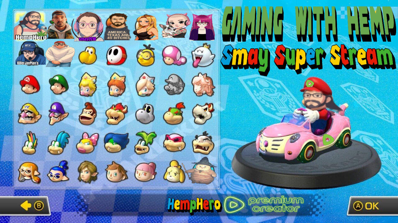 Mario Kart 8 Smay Super Stream