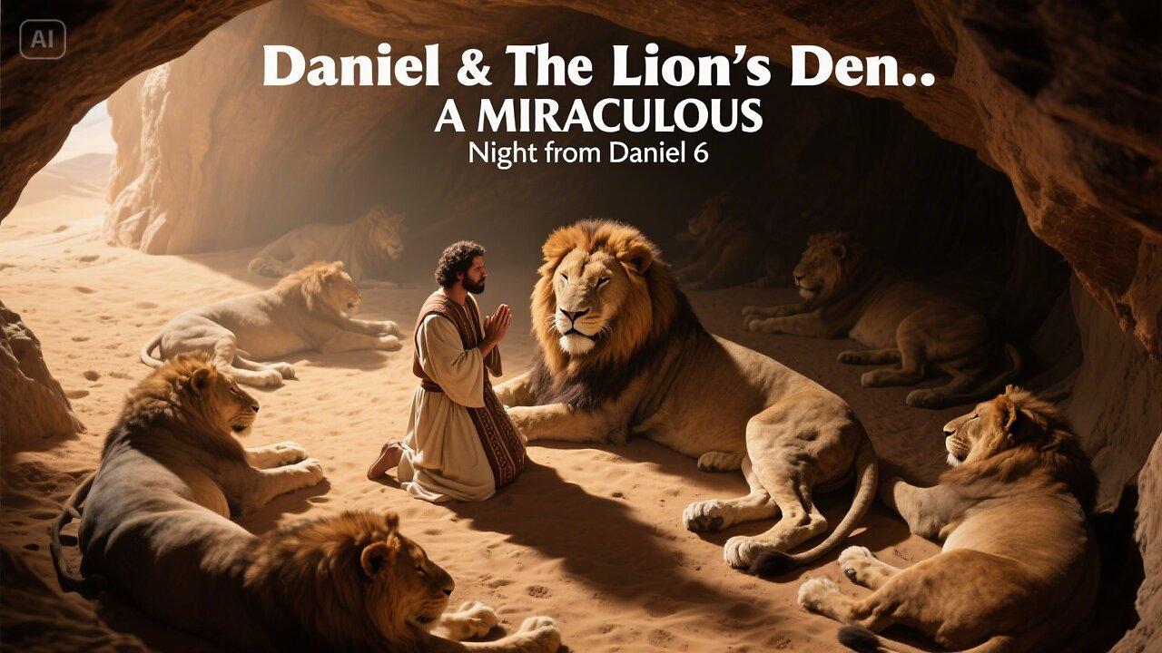 Daniel & The Lion's Den.. A MIRACULOUS Night from Daniel 6