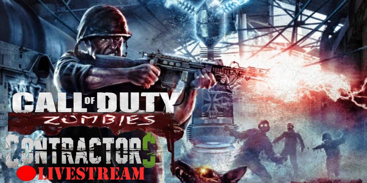 Cod Zombies VR | Contractors LiveStream