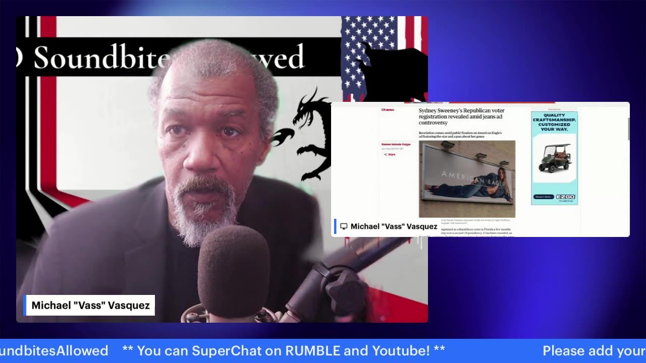 Sunday Livestream S7 Ep 30: Blame Trump and Tariffs for Sweeney Success?