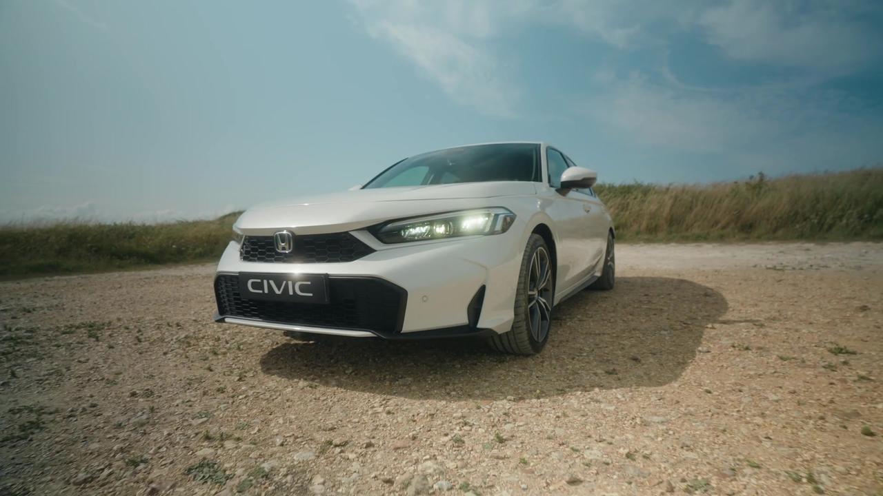 Dynamic exterior upgrade headlines refreshed Honda Civic e:HEV