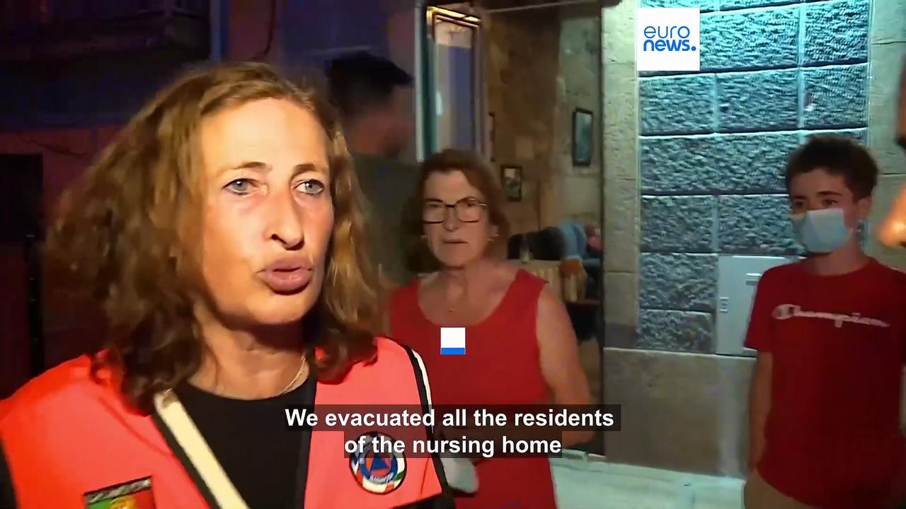 Firefighters 'exhausted' on the second day of Portugal's state of alert for wildfires