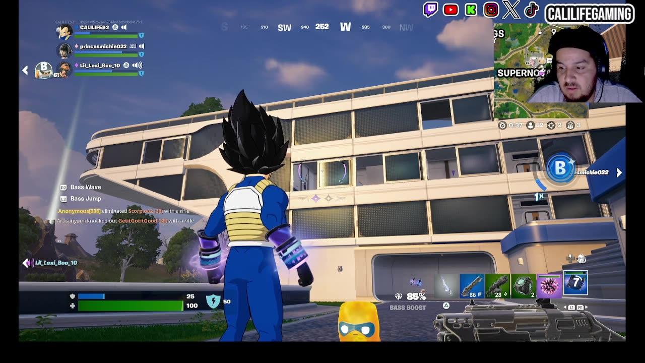 Zero Build Fortnite 🔫 | Cali Life Gaming 🌴