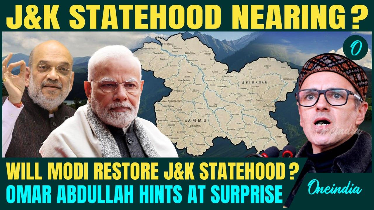 Modi's August Shock? J&K Statehood Returns To News As Omar Abdullah Predicts Major Political Twist