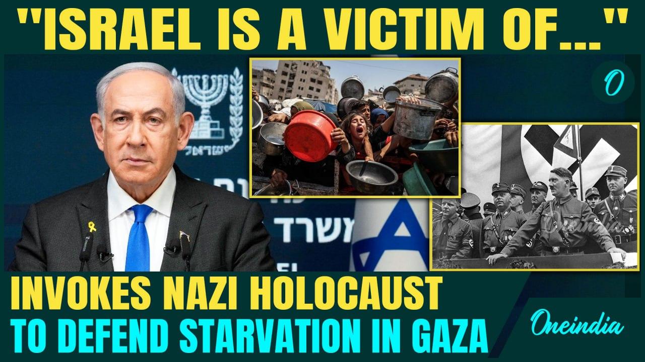 BREAKING: Netanyahu COMPARES Gaza Genocide Claims To Nazi Lies |'Israel Is A Victim Of Global...'