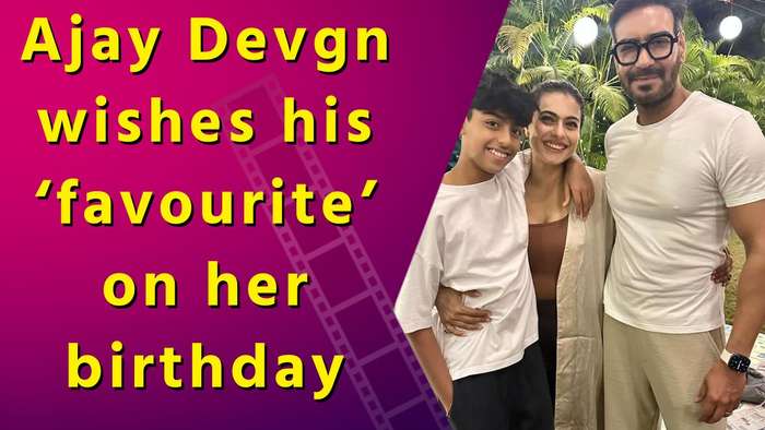 Ajay Devgn wishes wife Kajol a happy 51st birthday with heartfelt post