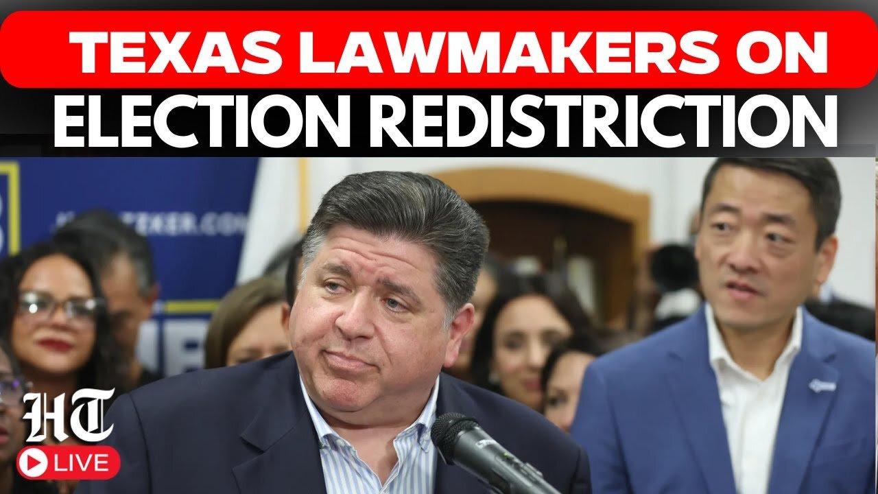 LIVE | Texas lawmakers Briefing as election redistricting battle heats up | GOP | US News
