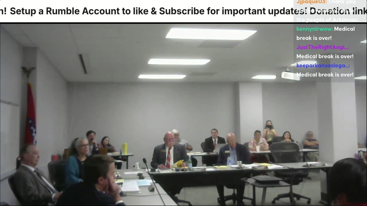 Livestream Arkansas Election Commission Hearings on Searcy County. Paper Ballots & Voting Machines
