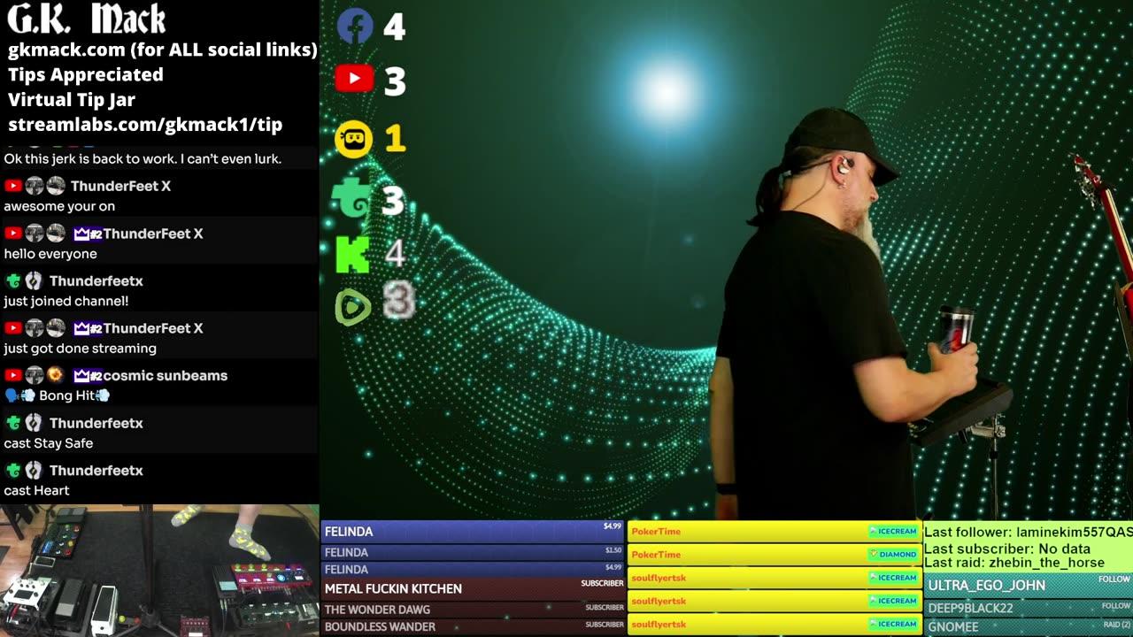 G.K. Mack Live Looping Jackassery & Rants Pop up Multistream #24 #Livelooping #Jackassery