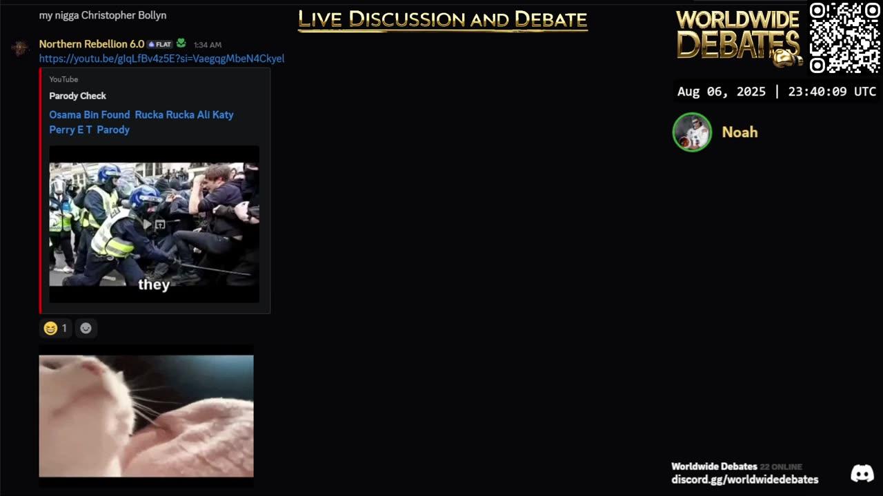 Worldwide Debates LIVE - # 0006 - YouTube/Rumble/Twitch/Kick