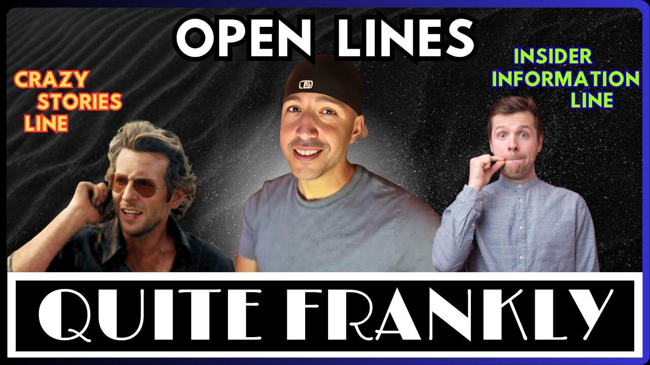 "Hot Topics and Hotlines: Crazy Stories & INSIDE INFO" 8/6/25