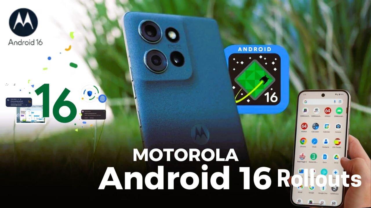 Official List: Motorola Phones Getting Android 16 Stable Update | New Features & Rollout Timeline!