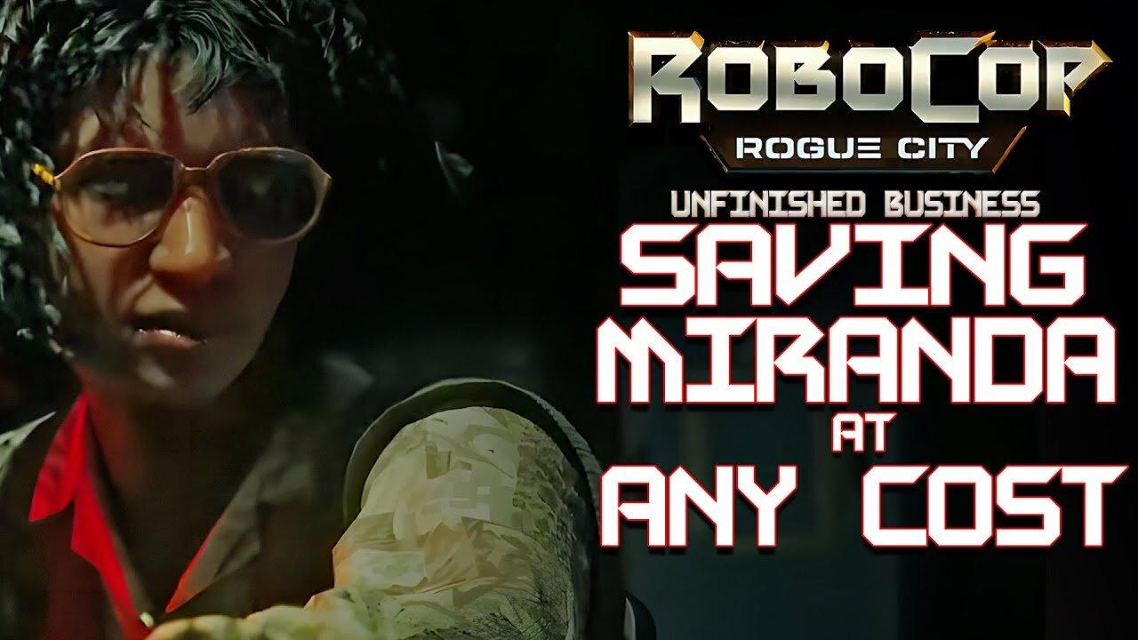 Disney & Gina Carano Settle Lawsuit I ROBOCOP ROGUE CITY- UNFINISHED BUSINESS "Saving Miranda at Any Cost"