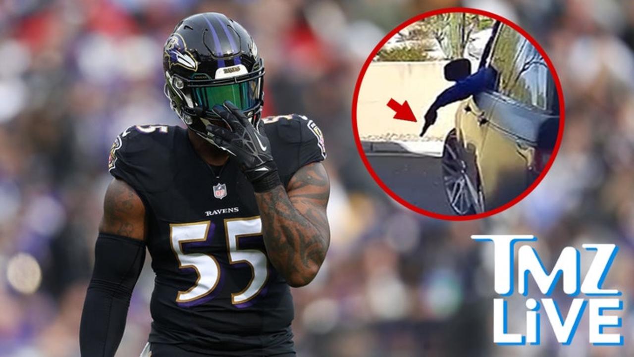 Terrell Suggs Flashes Gun on Camera?! | TMZ Live