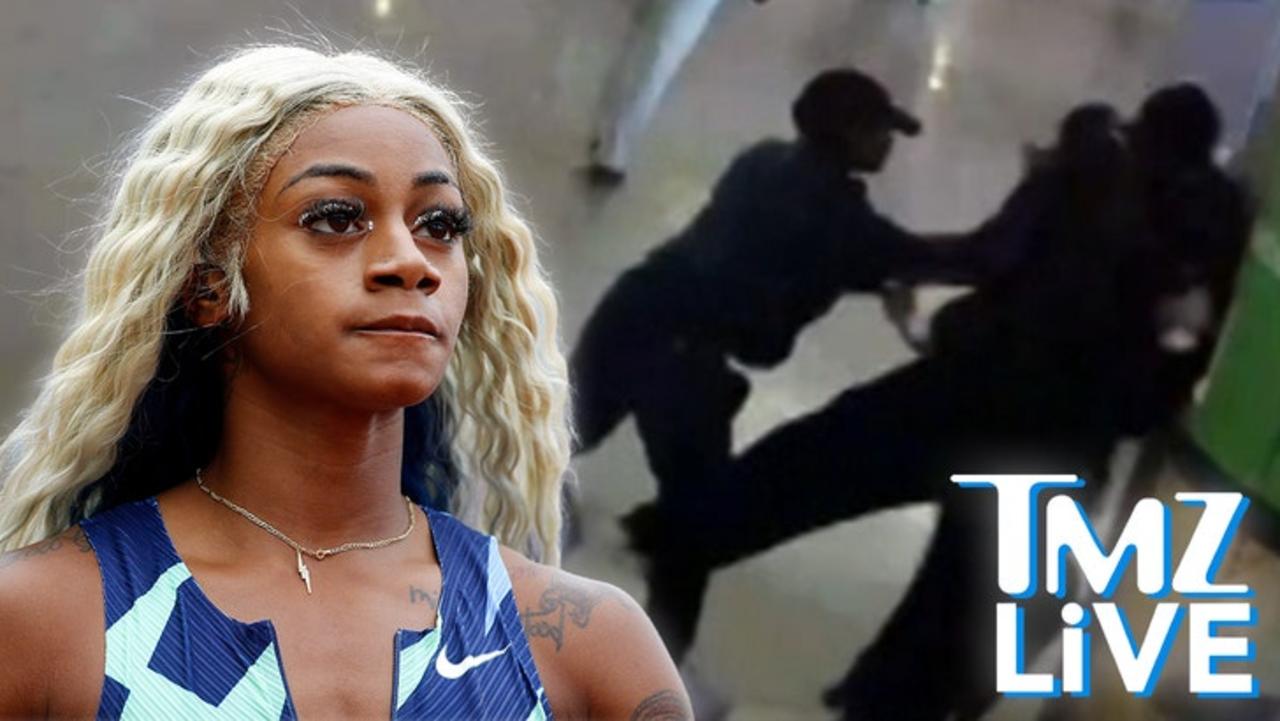 Sha'Carri Richardson Surveillance Video Released | TMZ Live