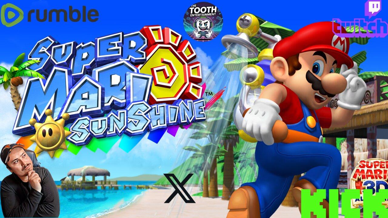 Super Mario SunShine (3D All*Stars) Livestream Road to 400 followers #GamingOnRumble