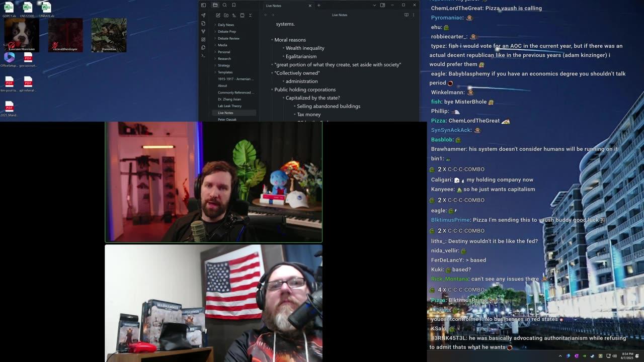 [Mirror] Destiny YouTube Stream