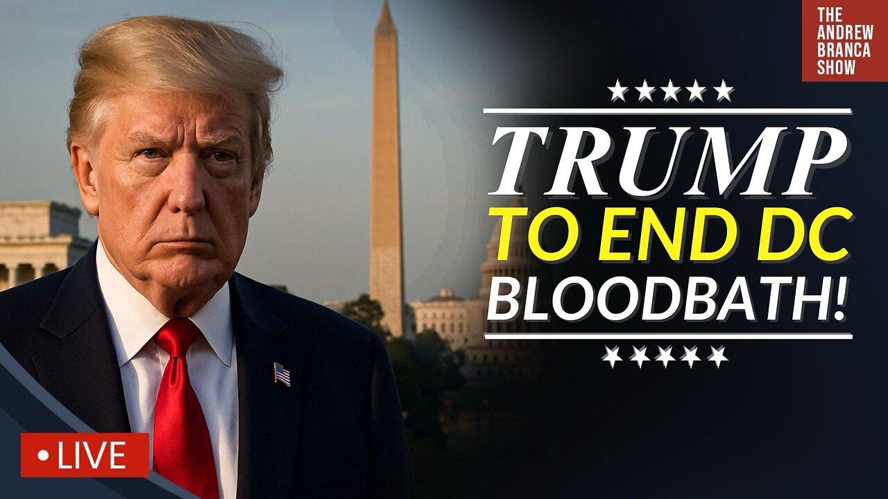 Trump Vows to Check DC Violence After "Big Balls" Attack!