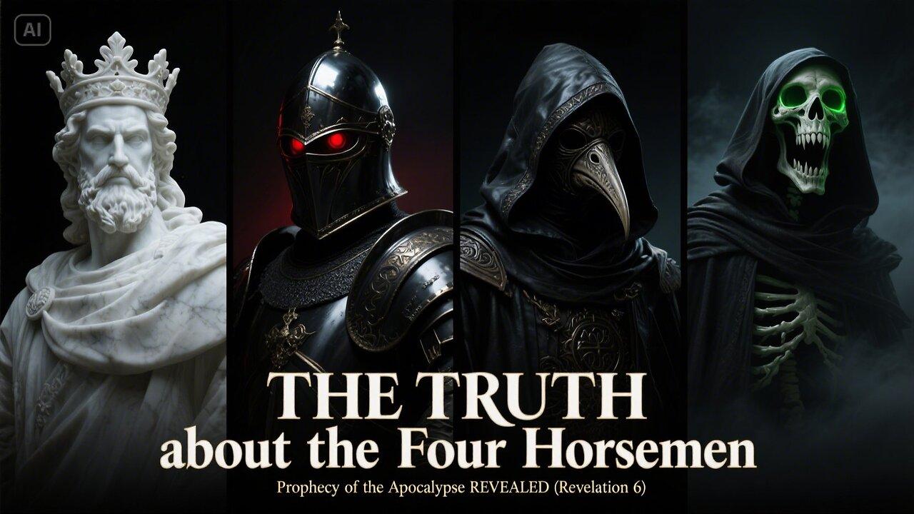 The TRUTH about the Four Horsemen.. Prophecy of the Apocalypse REVEALED (Revelation 6)