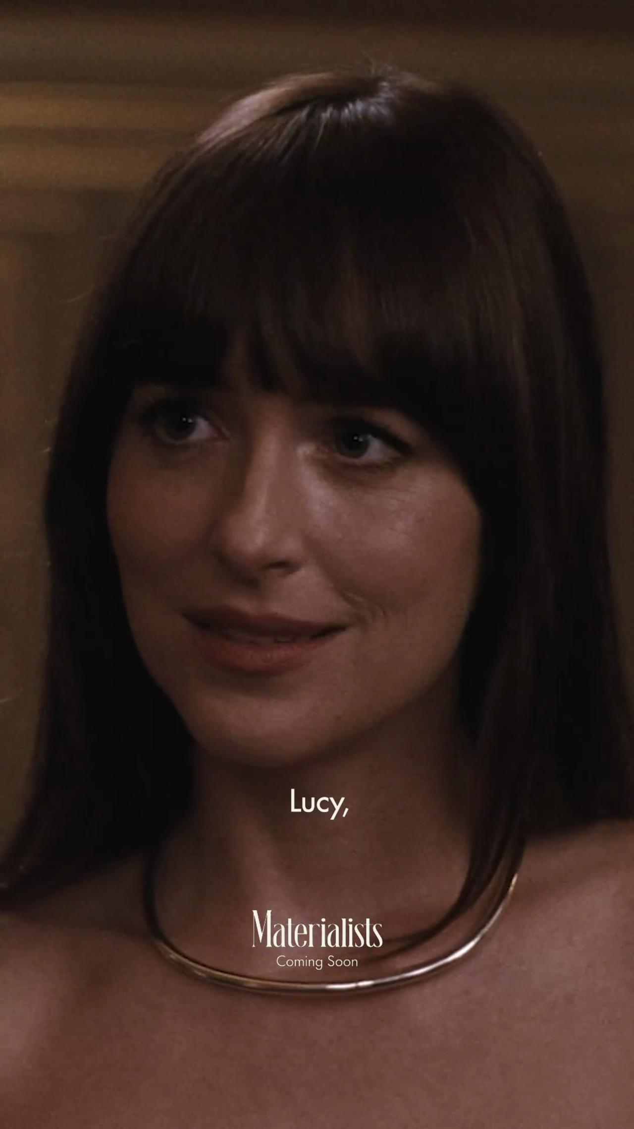 Meet Lucy the Matchmaker from Materialists