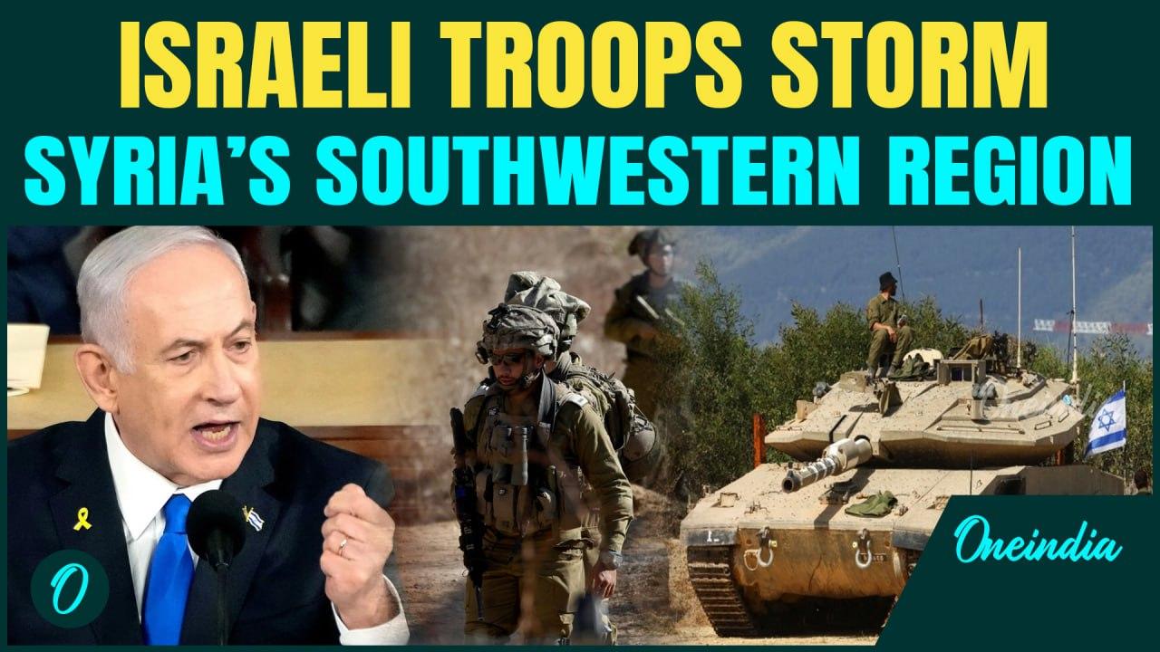 Israel opens another WAR FRONT? Troops advance into Syria’s Strategic Southwestern province Quneitra
