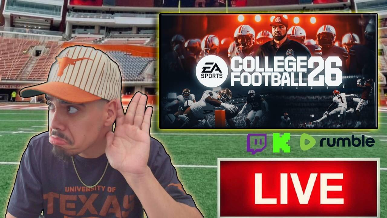 COLLEGE FOOTBALL 26 LIVES HERE! Sweating this fine saturday in August!