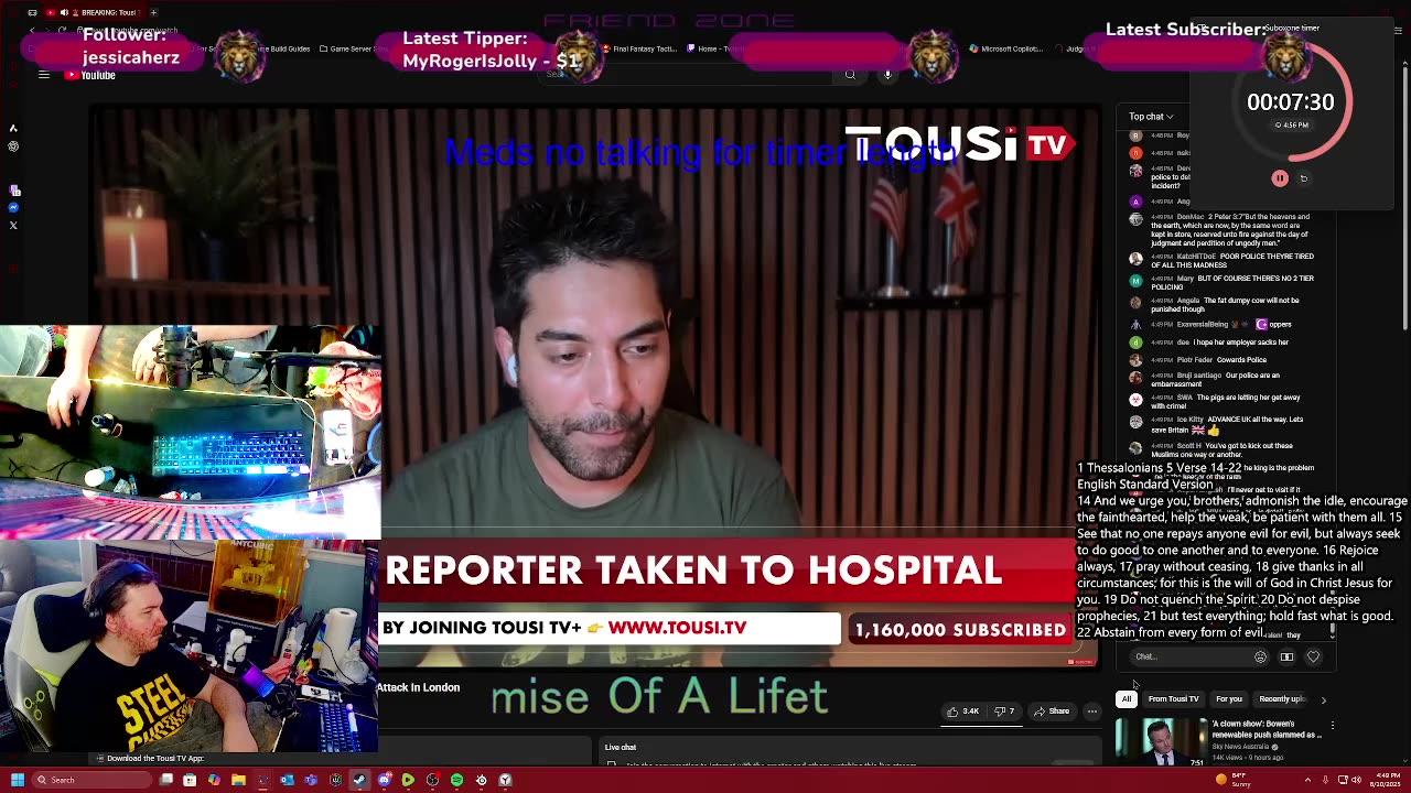 Playing some new game checking the news and chatting thats what we do