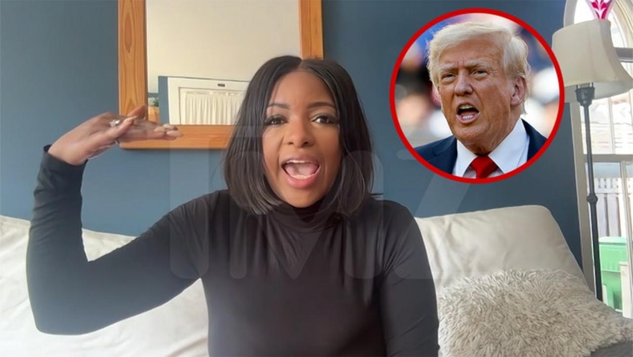 Jasmine Crockett Responds to 'Low IQ Individual' Attack from Donald Trump