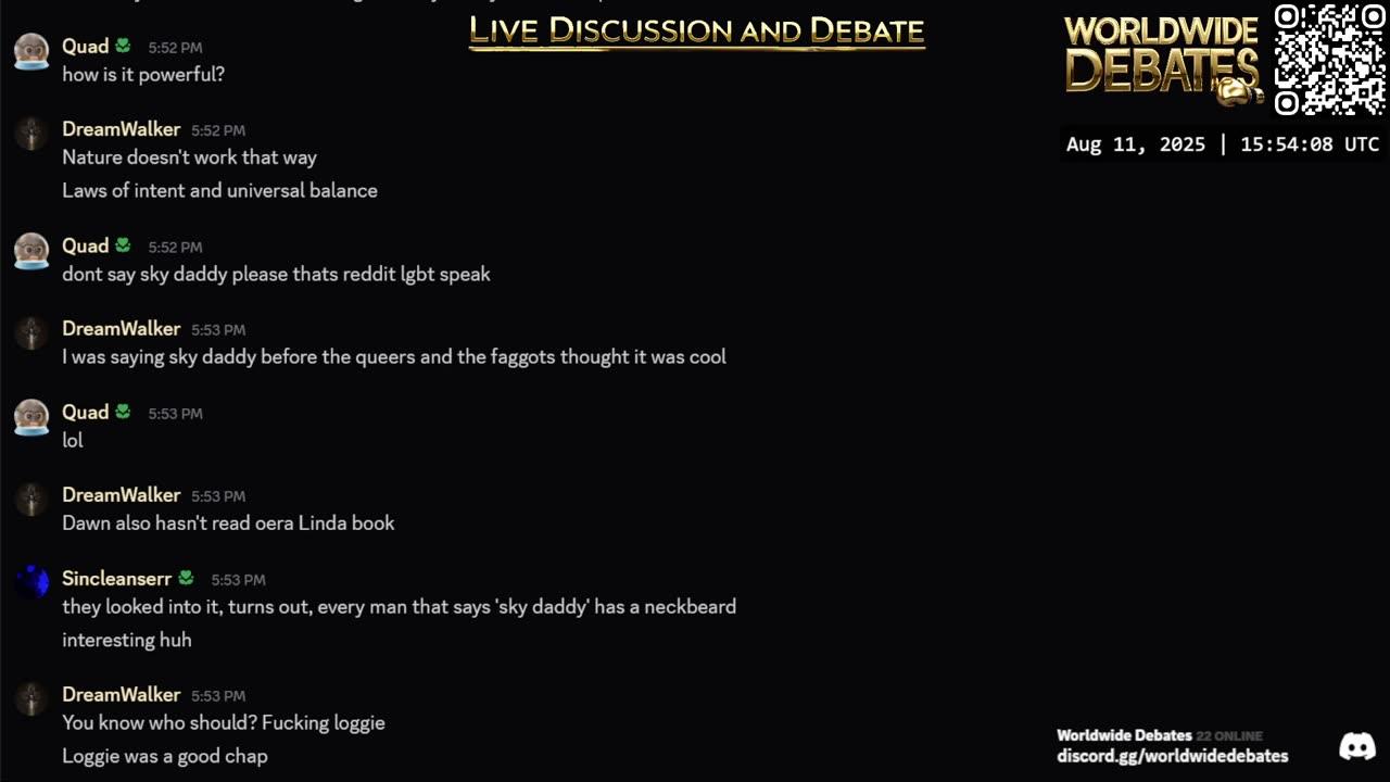 0013 - Worldwide Debates LIVE - YouTube/Rumble/Twitch/Kick