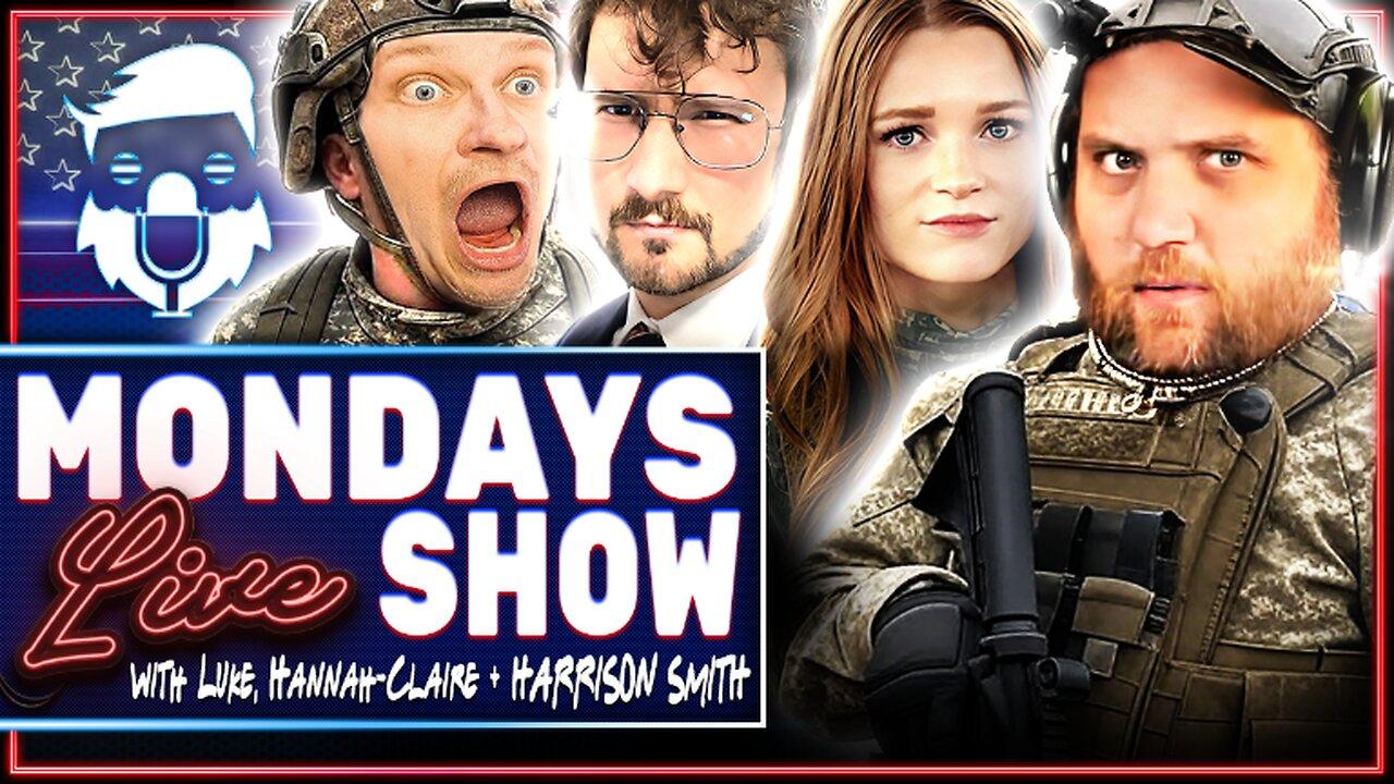 Today's Breaking News With Hannah Claire, Luke Rudkowski & Guest Harrison Smith From InfoWars!