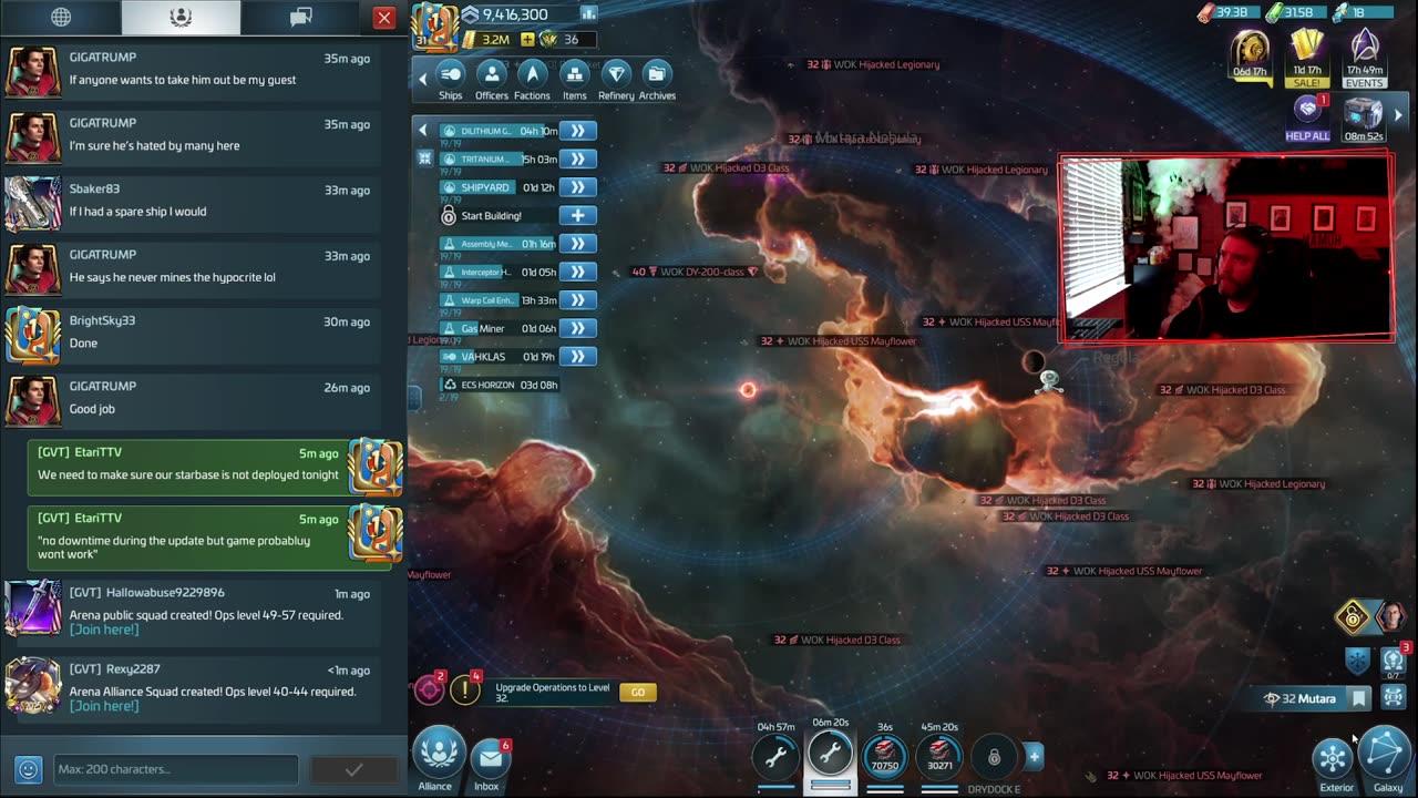(server 709) Ops 31 New Commander - Just Another Mining Monday - STFC Live Stream