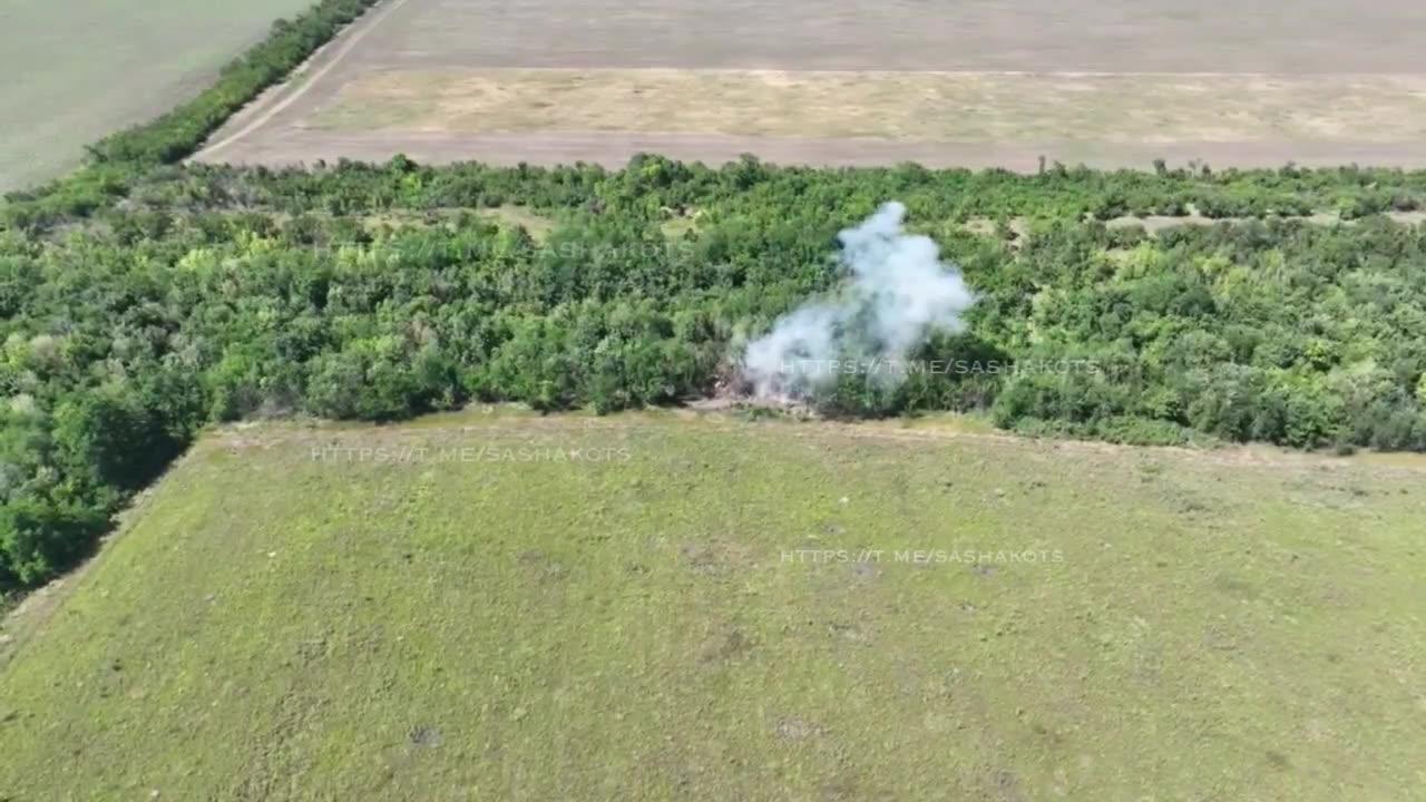 The ZVENO UAV group, under the watchful eye of the 392nd MSP, mockingly unwound the enemy's artillery position with KVN dro
