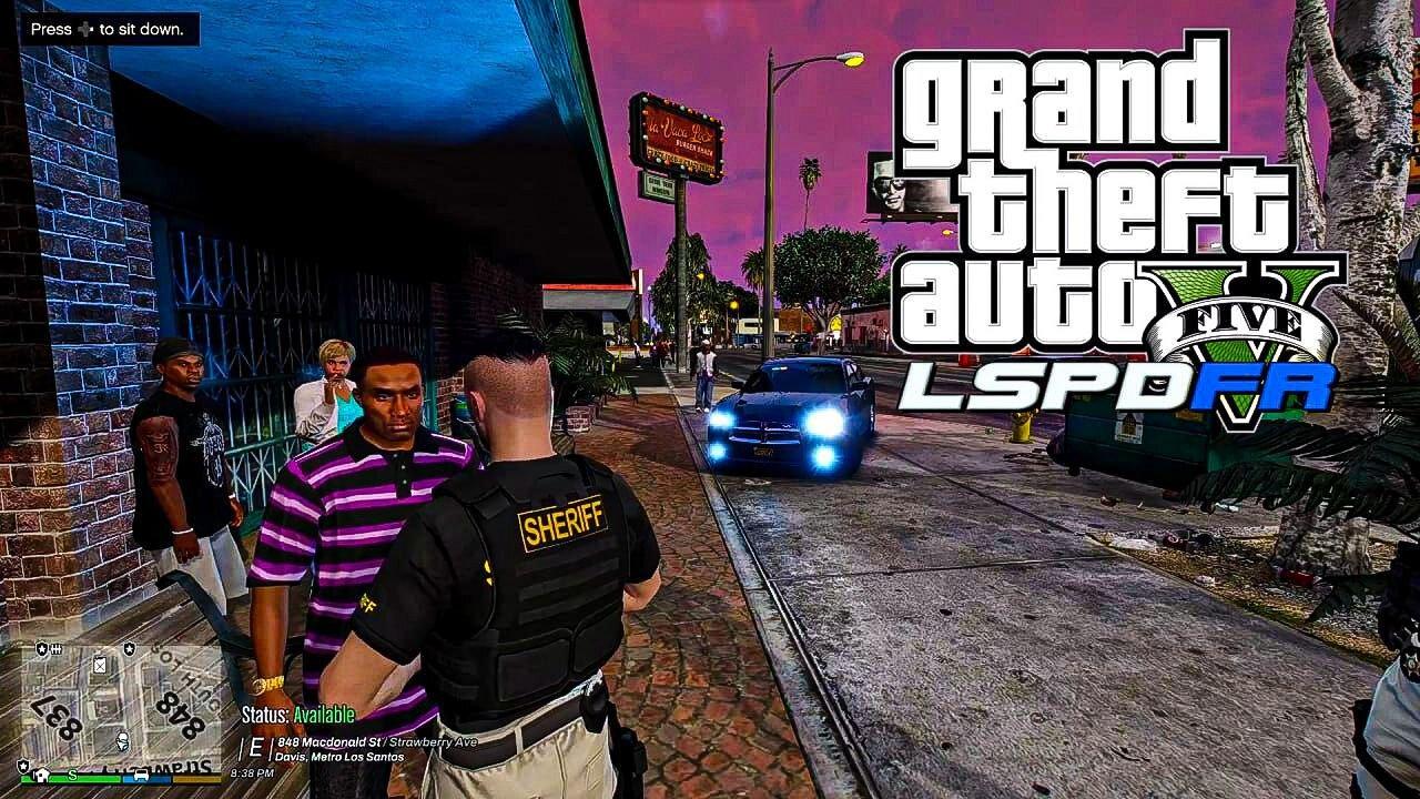 Real Cop Plays Ultra Realistic LSPDFR w/mods on GRAND THEFT AUTO 5